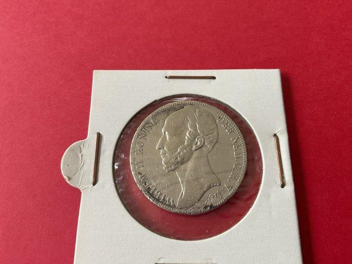 Nederland. Willem II. 1 Gulden 1847 (Zonder Minimumprijs), Postzegels en Munten, Munten | Nederland