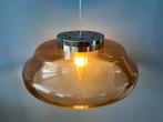 Orange/Brown Plexiglass Space Age UFO Pendant Lamp, Huis en Inrichting, Lampen | Hanglampen, Ophalen of Verzenden, Nieuw