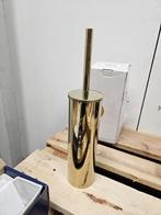 Toiletborstel met Wandhouder BWS Dorado Goud, Ophalen of Verzenden, Nieuw
