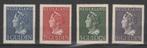Postzegels Nederland 1946 Konijnenburg NR.346-349 (1028), Postzegels en Munten, Verzenden, Na 1940, Postfris