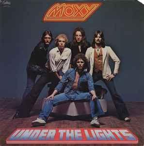 LP gebruikt - Moxy - Under The Lights, Cd's en Dvd's, Vinyl | Hardrock en Metal, Zo goed als nieuw, Verzenden
