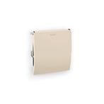 ReNew Toiletrolhouder met klep Soft Beige - Brabantia, Nieuw, Verzenden