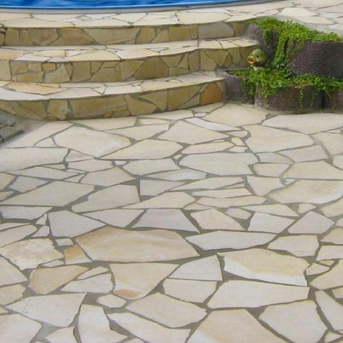 mediterraanse FLAGSTONES natuursteen voor tuin en terras !!!, Tuin en Terras, Grind, Keien en Split, Overige typen, Nieuw, Overige materialen