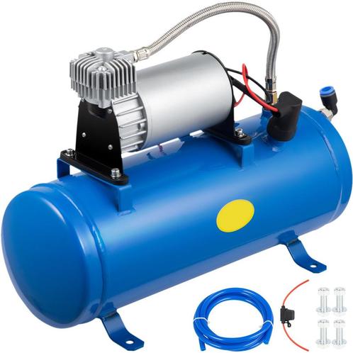 TM 8 Bar 12V luchtcompressor met 6 liter tank voor, Auto diversen, Autogereedschap, Nieuw, Verzenden
