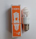 Mini spaarlamp 3 watt E27 2700K, Nieuw, Mini spaarlamp 3 watt E27 2700K, E27 (groot), Minder dan 30 watt