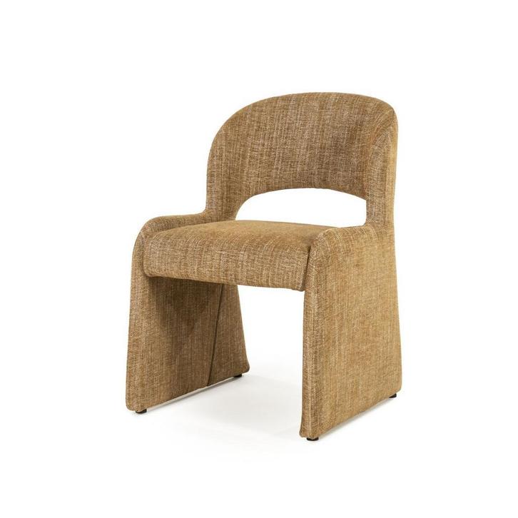 Stoel Eleonora ODETTE Mosterd *NIEUW* Eetkamerstoel, Huis en Inrichting, Stoelen, Vijf, Zes of meer stoelen, Overige kleuren, Nieuw