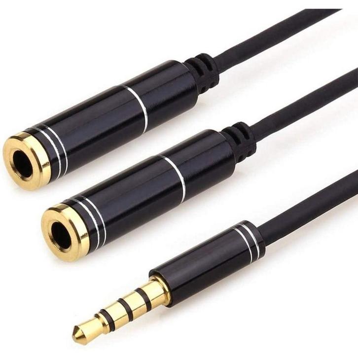 Jack Splitter | Audio Splitter 3.5 mm Jack | Audio Splitter, Audio, Tv en Foto, Audiokabels en Televisiekabels, Ophalen of Verzenden