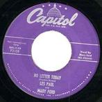 vinyl single 7 inch - Les Paul And Mary Ford - No Letter..., Zo goed als nieuw, Verzenden
