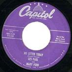 vinyl single 7 inch - Les Paul And Mary Ford - No Letter..., Verzenden, Zo goed als nieuw