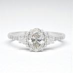 Zonder minimumprijs - Ring - 18 karaat Witgoud - 1.49ct. tw., Nieuw