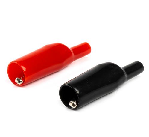 Krokodillenbek klemmen - Rond - 5A - 50mm - 2 stuks, Doe-het-zelf en Verbouw, Elektra en Kabels, Overige typen, Nieuw, Ophalen of Verzenden