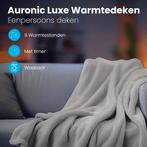 2dekans | Auronic Elektrische Deken - Warmtedeken - 9, Ophalen of Verzenden, Zo goed als nieuw