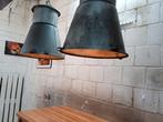 Mesko - Plafondlamp (2) - Vintage Fabriek Lamp ORP 400 -, Antiek en Kunst