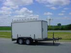 Gebruikte Henra GH 20 gesloten opbouw 305x150x150cm 2000kg, Auto diversen, Aanhangers en Bagagewagens, Ophalen, Gebruikt