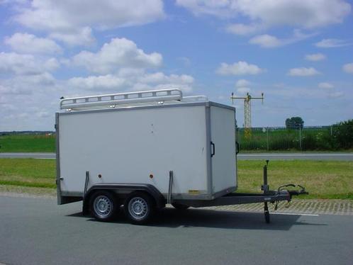 Gebruikte Henra GH 20 gesloten opbouw 305x150x150cm 2000kg, Auto diversen, Aanhangers en Bagagewagens, Gebruikt, Ophalen