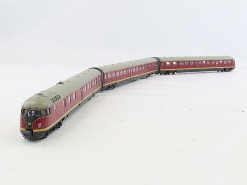 Roco H0 - 63130 - Treinstel (1) - 3-Delige set BR VT12 - DB, Hobby en Vrije tijd, Modeltreinen | H0