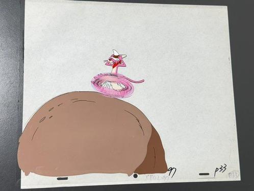 The Pink Panther Show (1970) - 1 Originele animatiecel en, Cd's en Dvd's, Dvd's | Tekenfilms en Animatie