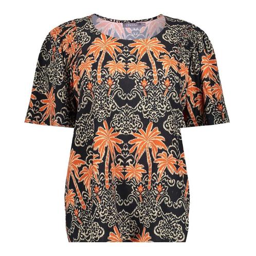 -50% Geisha  Geisha 43237-20 999 top black/coral  maat XS, Kleding | Dames, Blouses en Tunieken, Nieuw, Verzenden