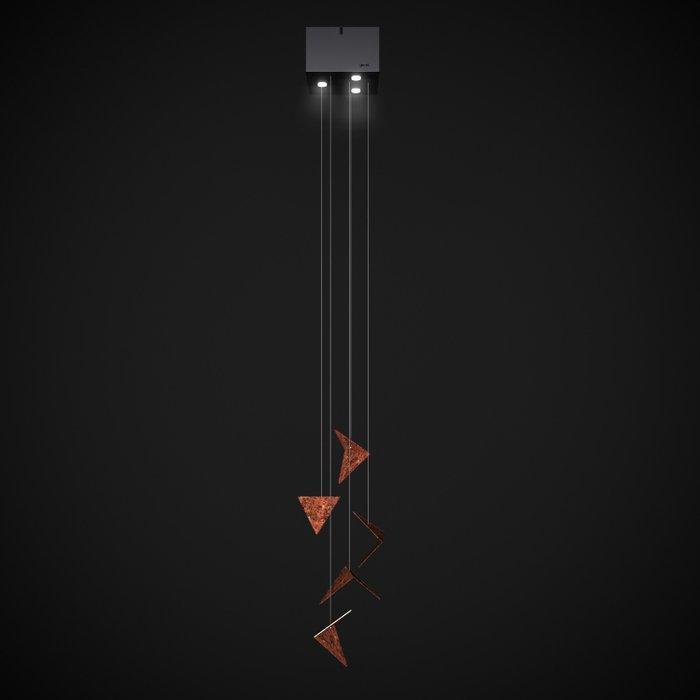 Gie El - Kroonluchter - Staal - FINE rust LGH1001, Antiek en Kunst, Antiek | Lampen