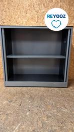 Ahrend roldeurkast - 110x120x45cm - zilvergrijs met alu...., Nieuw in verpakking