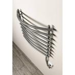 Elektrische Handdoekradiator Sapho Aqualine Gebogen 46.5x50, Doe-het-zelf en Verbouw, Ophalen of Verzenden, Nieuw