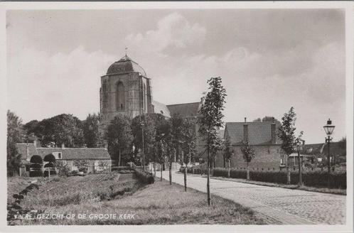 VEERE - Gezicht op de Groote Kerk, Verzamelen, Ansichtkaarten | Nederland, Verzenden