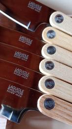 laghiole - Bestekset (6) - roestvrij staal & natuurlijk hout