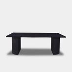 Tafel Boomstam Eikenhout  Half Rond  240x100, Nieuw