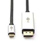 USB C naar DisplayPort kabel | Goobay | 3 meter (8K@60Hz), Computers en Software, Pc- en Netwerkkabels, Verzenden, Nieuw