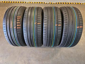 255/45/19 104Y FALKEN ZOMERBANDEN DOT24 6,7MM PROFIEL DEMO4X beschikbaar voor biedingen