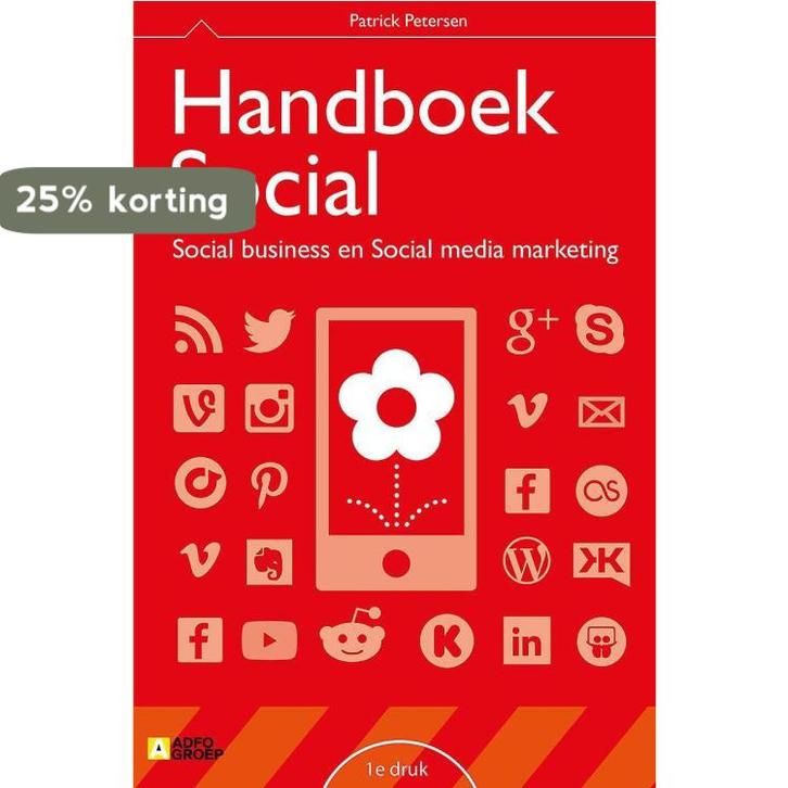 Handboek Social 9789491560897 Patrick Petersen, Boeken, Economie, Management en Marketing, Zo goed als nieuw, Verzenden