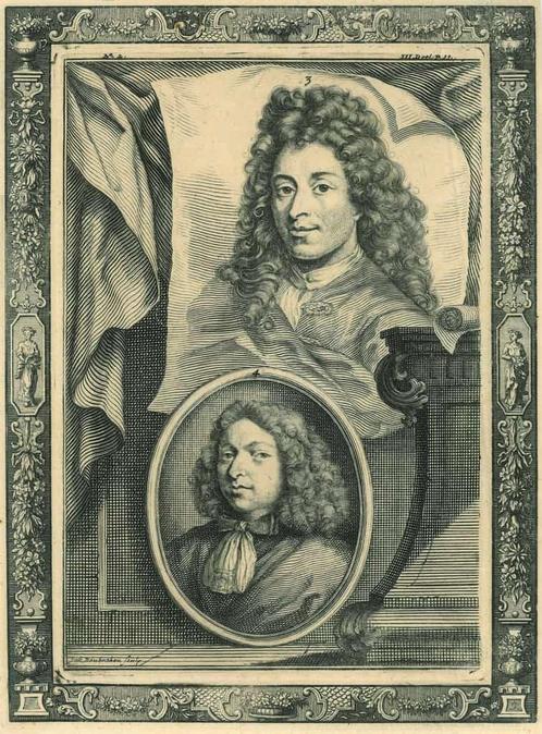 Portrait of Godfried Schalcken, Antiek en Kunst, Kunst | Etsen en Gravures