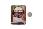 Restol Restol houtolie zijdeglans 1 liter, lichtgrijs, Verzenden, Nieuw