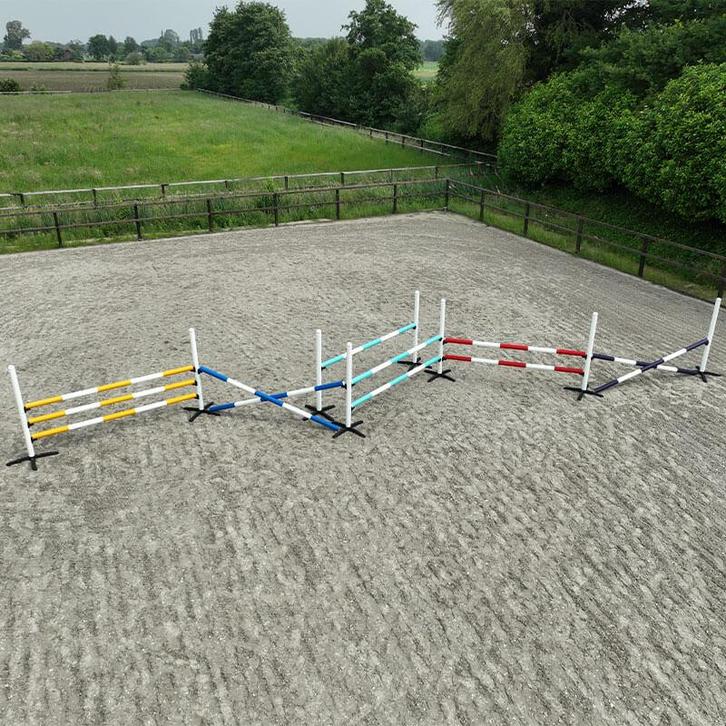 Hindernisparcours Basis Set, Dieren en Toebehoren, Paarden en Pony's | Overige Paardenspullen, Springen, Nieuw, Verzenden