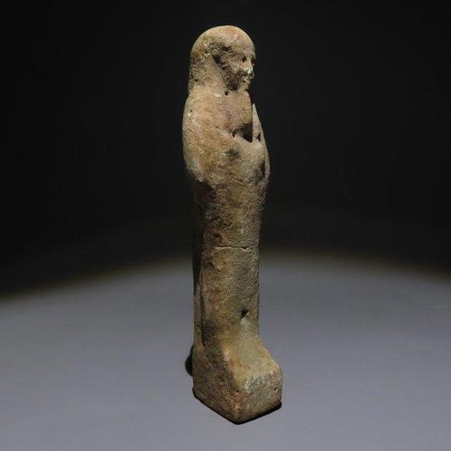 Oud-Egyptisch Faience Ushebti. Late Periode, 664 - 332, Verzamelen, Mineralen en Fossielen
