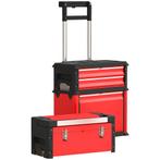 TRUUSK Werkplaatswagen met Koffer - Leeg - 3 Modulaire Eenhe, Verzenden, Nieuw