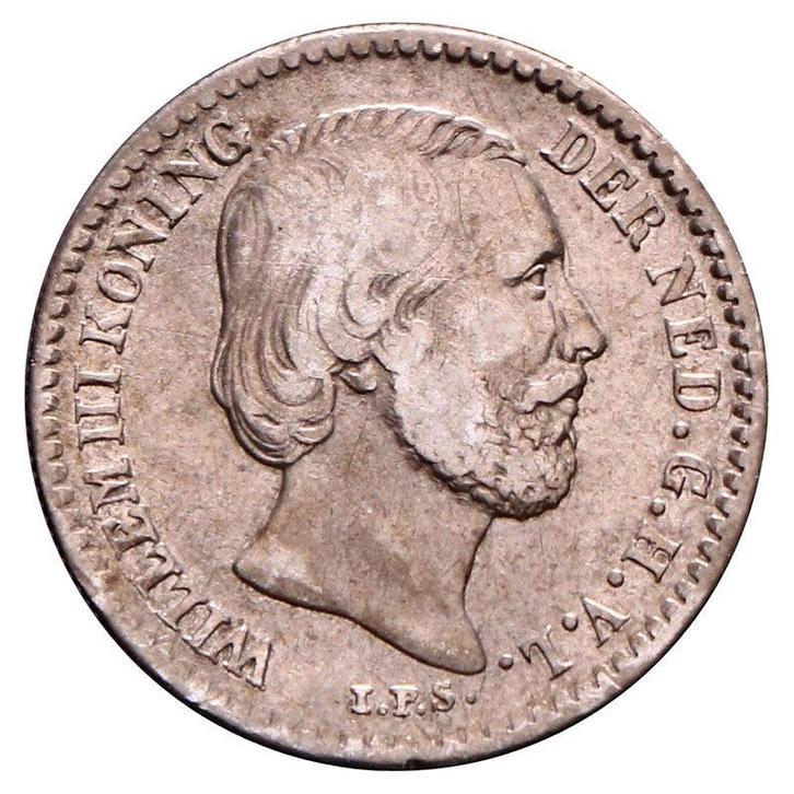 10 Cent 1849-1874 Willem III ZFr, Postzegels en Munten, Munten | Nederland, Verzenden