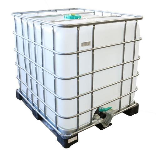 IBC Container B-keus Gebruikt 1000 liter - Kunststof, Zakelijke goederen, Kantoor en Winkelinrichting | Magazijn, Stelling en Opslag