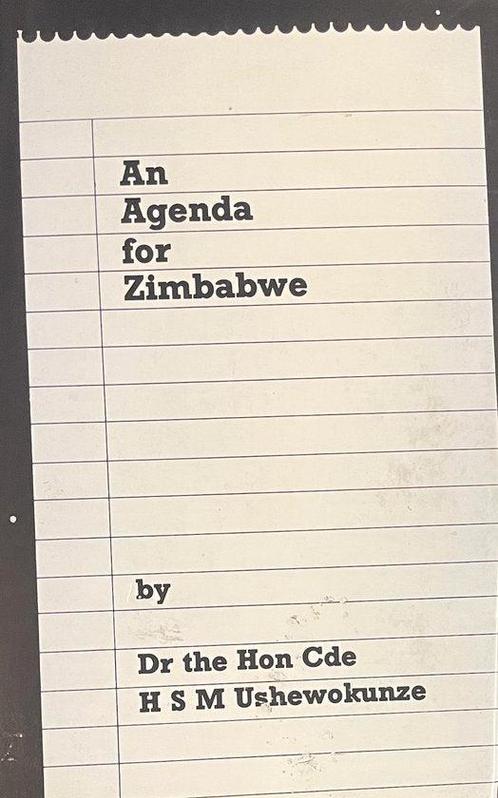 An Agenda for Zimbabwe, Boeken, Overige Boeken, Ophalen of Verzenden