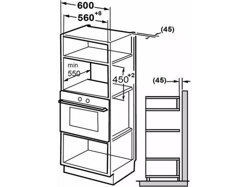 Exquisit EMW2546HI - Combi Magnetron - 10 functies - Inox, Huis en Inrichting, Woonaccessoires | Overige, Zo goed als nieuw, Verzenden