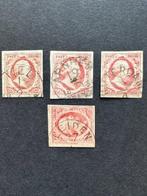 Nederland 1852 - Koning Willem III, Plaat V met, Postzegels en Munten, Postzegels | Nederland, Gestempeld