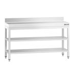 GGM Gastro | RVS werktafel PREMIUM - 1500x600mm - met |, Verzenden, Nieuw in verpakking, Meubilair