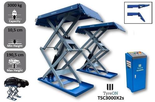 TyreON 3T Dubbele Schaarlift Hoogte 190.5 cm  Opbouw Hefbrug, Auto diversen, Autogereedschap, Nieuw