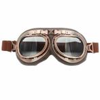 CRG vintage motorbril Glaskleur: Donker / smoke, Nieuw met kaartje