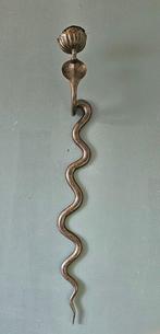 Bronzen wandlamp 97 cm in de vorm van een cobra - Brons -