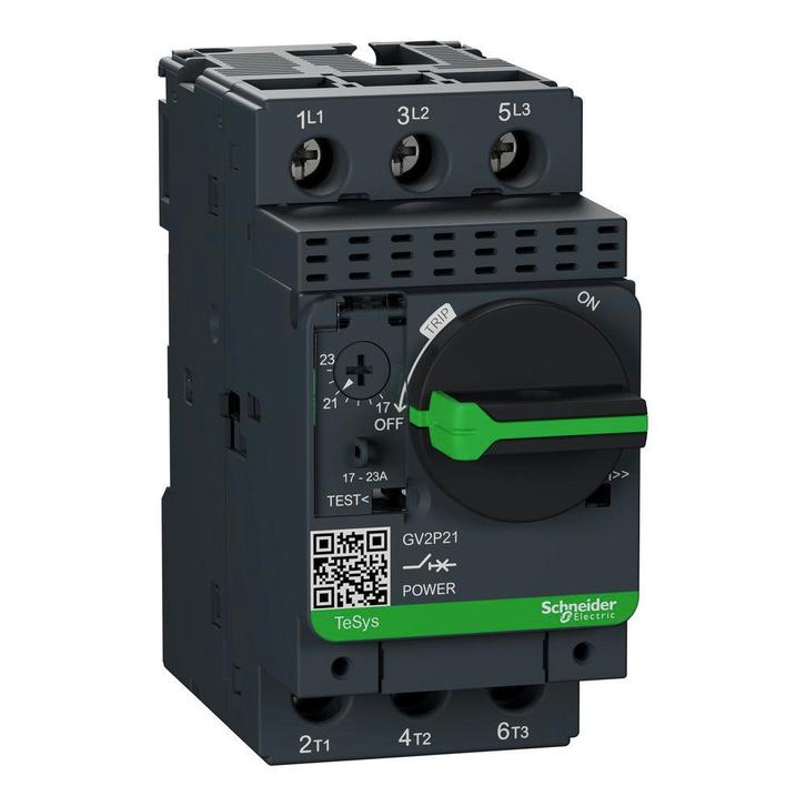 TeSys Gv2p21 Motor Circuitbreaker 17-23A - Gv2p21, Doe-het-zelf en Verbouw, Elektra en Kabels, Overige typen, Nieuw, Verzenden