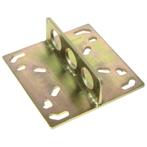 Engine Lift Plate, Gold Iridited, Steel, Fits Most 2-Barrel, Auto-onderdelen, Ophalen of Verzenden, Nieuw