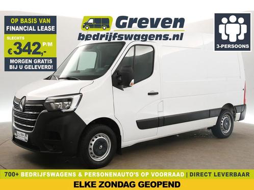 Renault Master 2.3 DCI L2H2 Airco Cam Cruise 3 Pers €342pm, Auto's, Bestelauto's, Handgeschakeld, Diesel, Wit, Renault, Verzenden