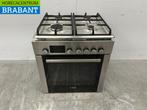 RVS Bosch Heteluchtoven Convectie Oven met 4 pits gasfornuis, Ophalen of Verzenden, Gebruikt