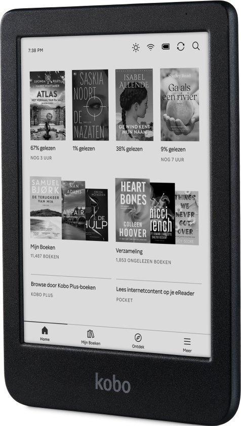 Kobo E-Reader Clara BW - 6 inch -, Computers en Software, E-readers, Verzenden